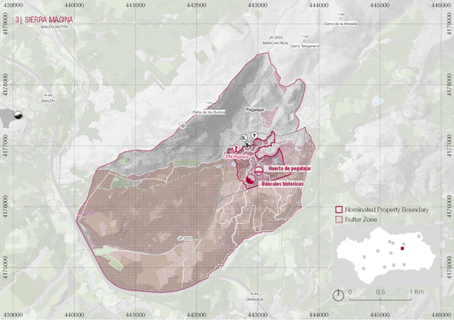 MAPA SIERRA MÁGINA